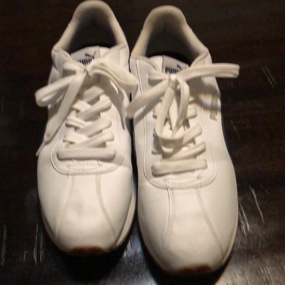 puma turin white peacoat